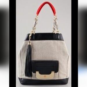 DVF Harper Buckle Handbag